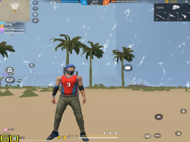 Incrivel! Jogando Free Fire no navegador com mapeamento e junto com mobiles  