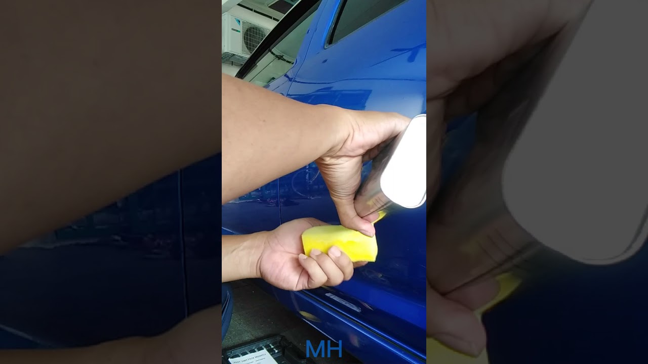 vid24 diy wax and polish kereta (buat sendiri aje) YouTube