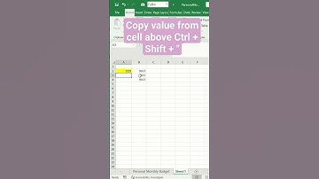 Microsoft Excel trick : Part 12 fast trick in excel you should try 👋 #excel #shortcuts