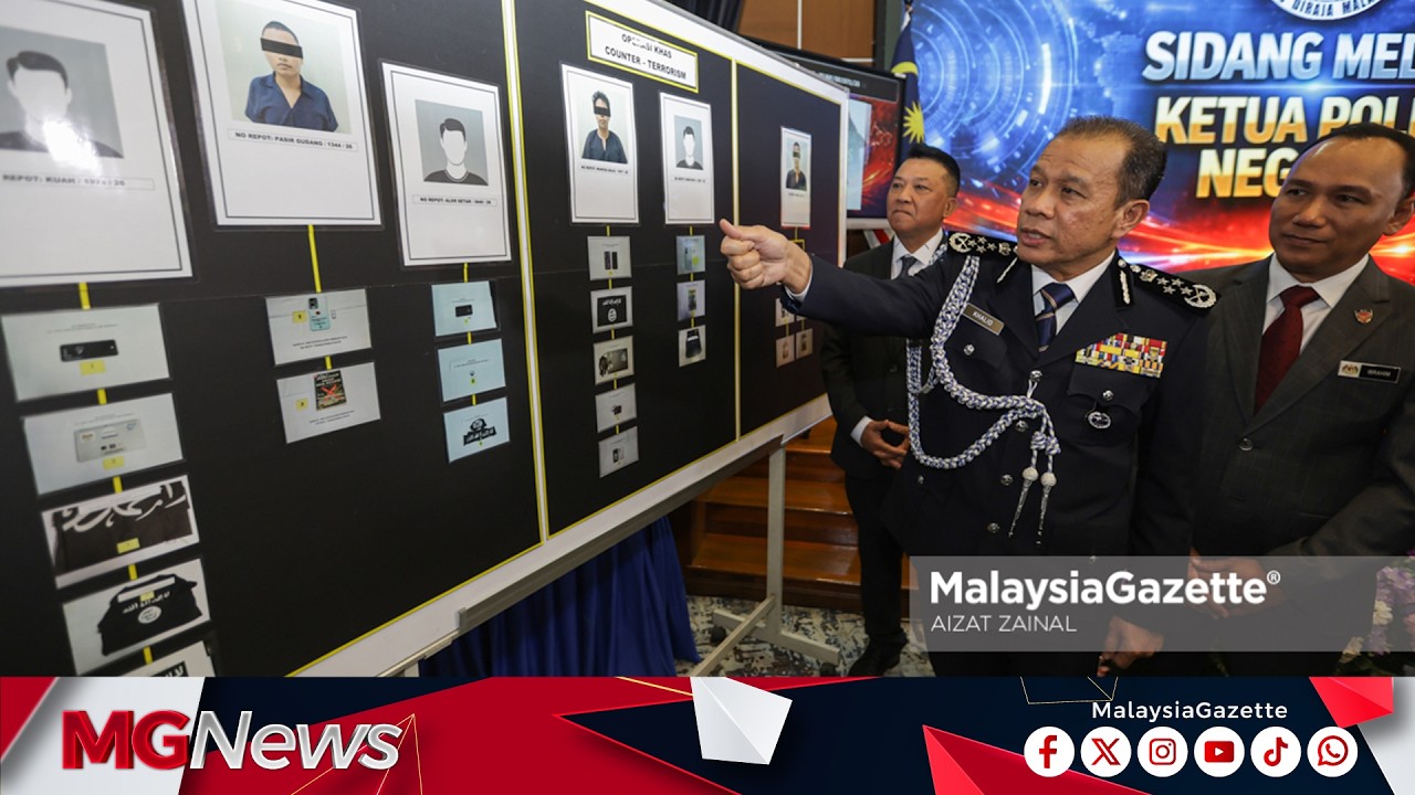 6 Termasuk 3 Kanak-Kanak Ditahan, Ikrar Taat Setia IS Rancang Serang Balai Polis,Fasiliti Awam - KPN