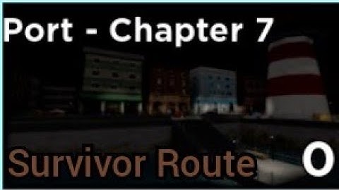 PIGGY: Book 2, Chapter 7, Port. [SURVIVOR ROUTE] Solo Escape. (Mobile)