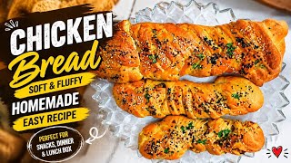 Chicken Bread | Soft & Fluffy Bakery Style Chicken Bread | Easy Homemade Recipe screenshot 4