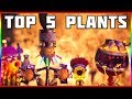 MY TOP 5 PLANTS! Plants vs Zombies Garden Warfare 2