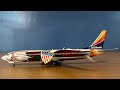 NG Models Southwest Airlines 737-800 &quot;Illinois One&quot; 1/400 Scale Review