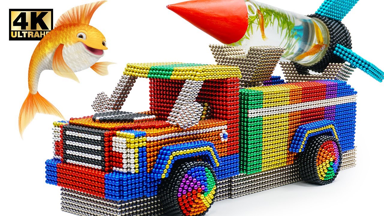 Как сделать ракетный пусковой комплекс из магнитных шариков (удовлетворительно)