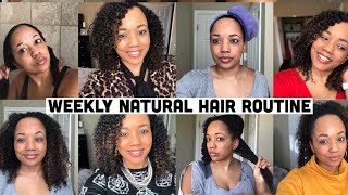 My Weekly Natural Hair Routine | Winter Edition