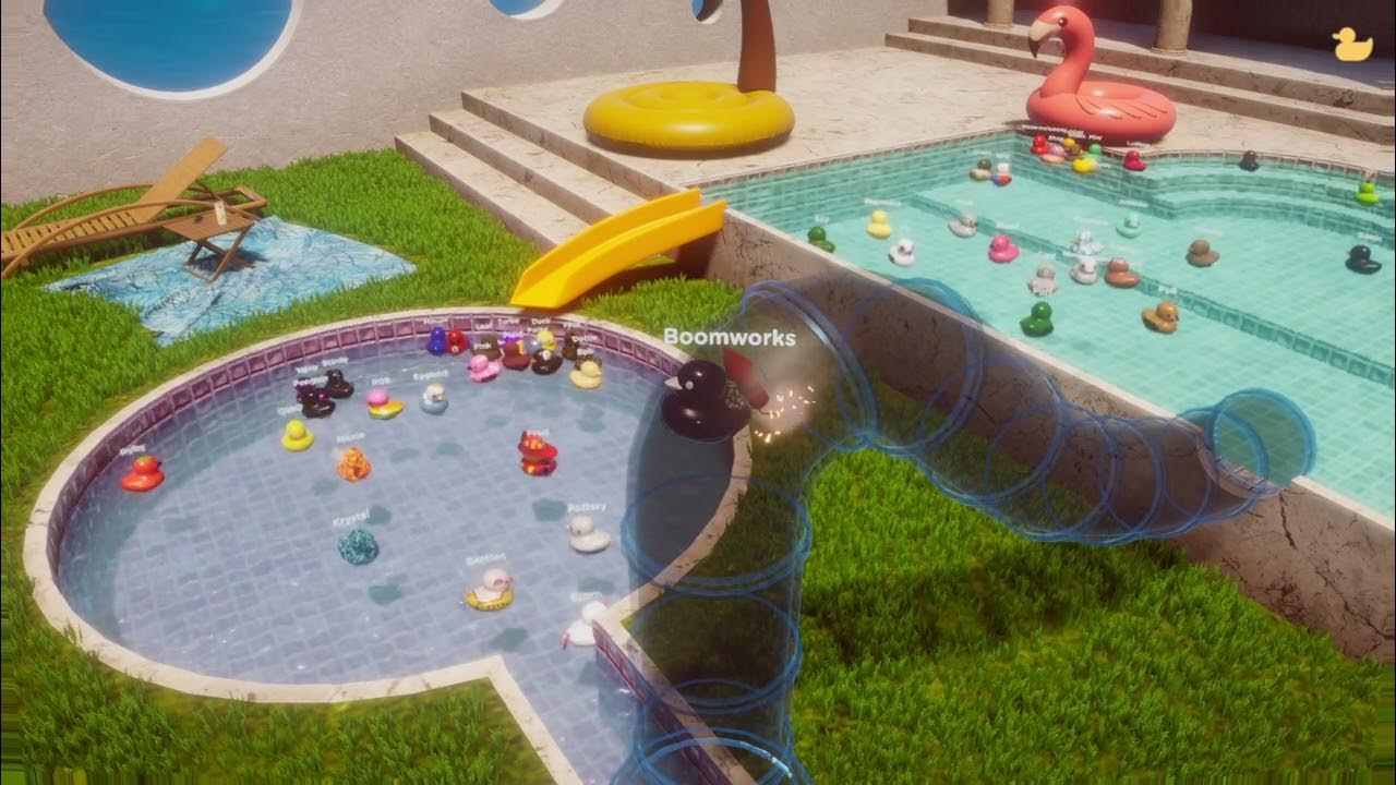 Placid Plastic Duck Simulator Fireworks duck glitch YouTube