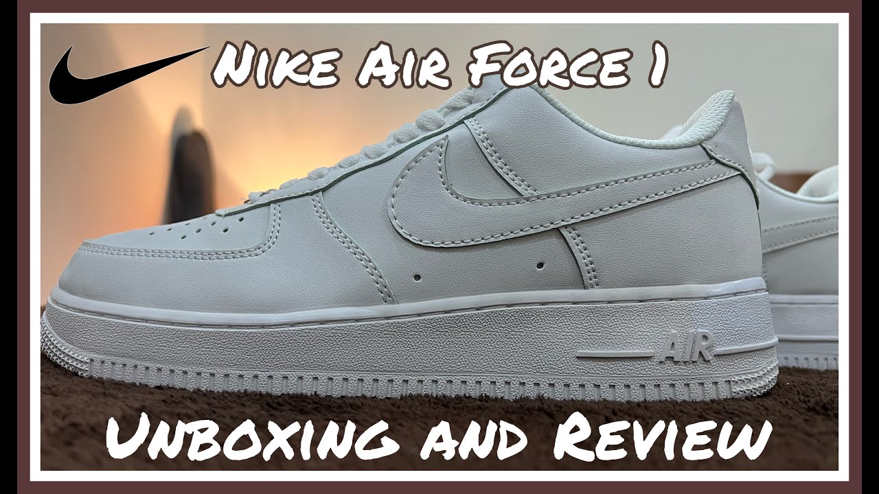 Nike Air Force 1 '07 White-Black-Teal unboxing #unboxing #nike #airforce 