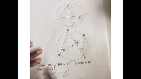 CSEC Mathematics 2024:  Circle Theorems Part Two