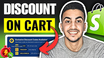 Hoe je een kortingscode in de winkelwagen van Shopify kunt weergeven