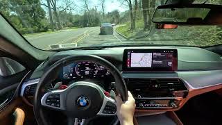 *POV* BACKROADS WITH A BMW M5 COMPETITION…(POV DRIVE)