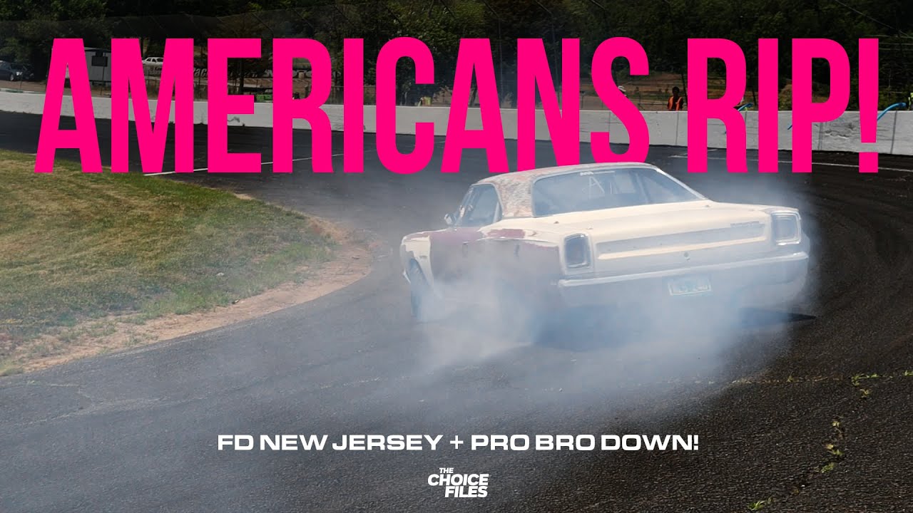How the AMERICANS do it! | Formula Drift New Jersey + ProBroDown - YouTube