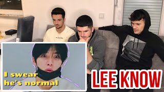 FNF Reacts to Stray Kids Lee Know is not Weird he's...Unique | STRAY KIDS REACTION