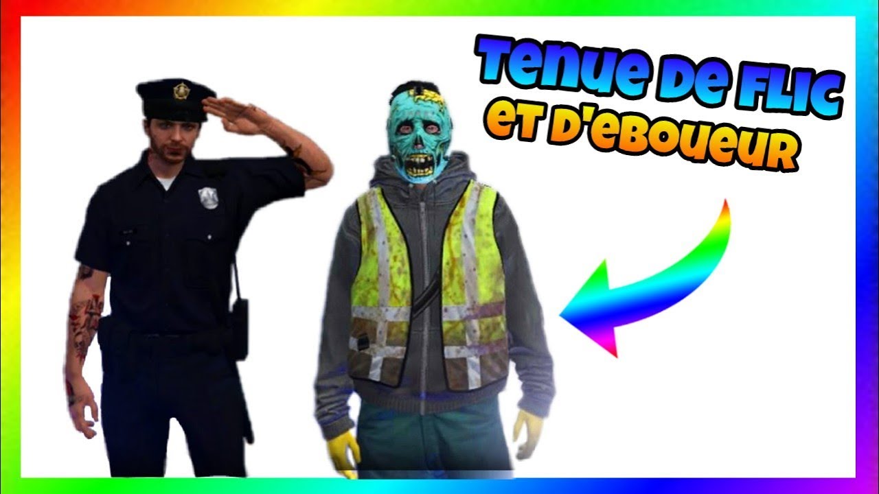 Comment avoir la tenue de Flic et d'éboueur dans GTA sur (PS3, Xbox 360