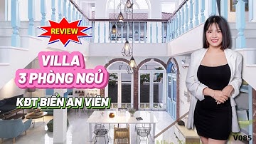Villa 3 phòng ngủ cho thuê tại khu đô thị biển An Viên Nha Trang V085 #villa