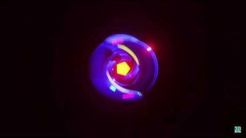 Abstract warp loop -Blender 2.8(eevee)