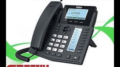 How to reset fanvil x5, fanvil x5 problem solve