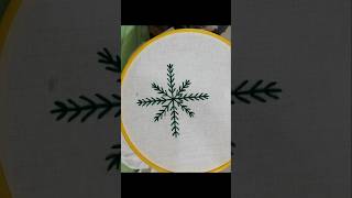 Fly Stitch Embroidery Design || For Beginners #shorts #trending #viral #new #embroidery #ytshorts