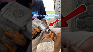 How to remove broken screw #bolt #screw #tricks #automobile #asmr #viral #video #shortsfeed #shorts