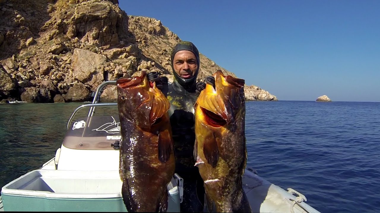 Spearfishing-Ψαροντουφεκο-Stelios Kostoglou-Groupers....