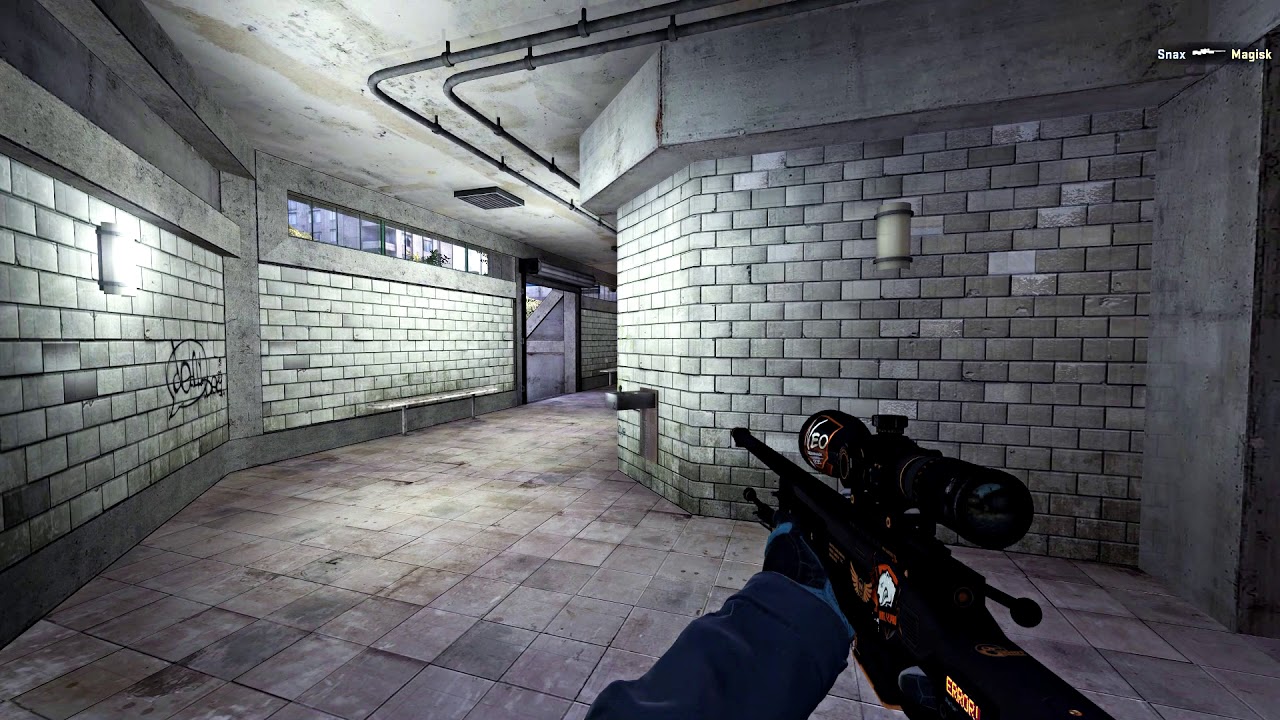 VP Snax's Ace with AWP and P250 on Overpass vs North @ ELEAGUE Major 2017