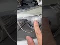 ヘッドライトレンズ内側掃除