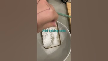 How to clean clear phone case #cleaning #phonecase #hacks