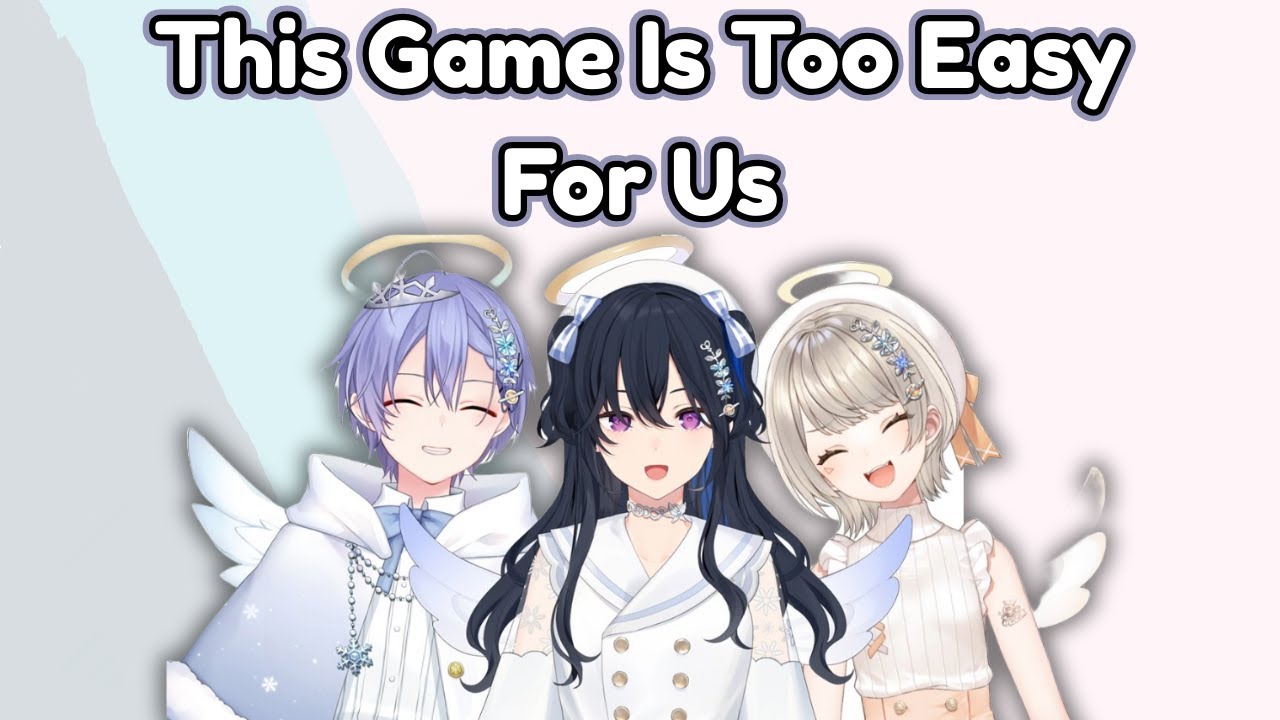 Uruha, Meto, and Reid Play A Horror Game With The Weirdest Enemies [eng sub]