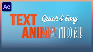 Easy Text Animation with Trim Paths | After Effects Tutorial