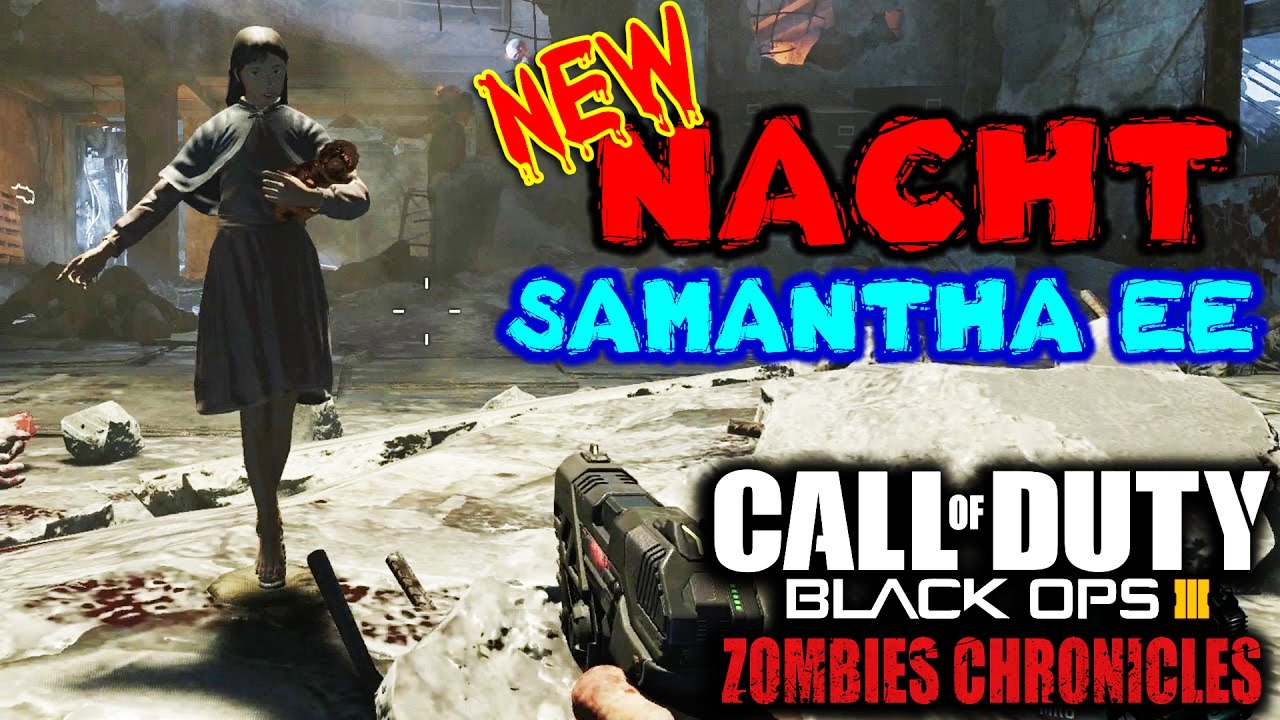 New Samantha Doll Button Easter Egg Nacht Der Untoten All Locations Bo3 Zombies Chronicles Youtube