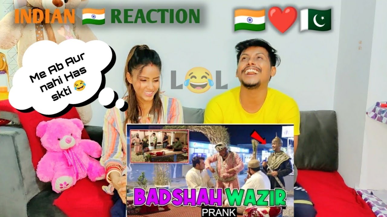 Indian 🇮🇳 Reaction To Pakistan 🇵🇰 | Badshah Wazir Prank Nadir Ali Indian 🇮🇳 Reaction | Rahul Khushi