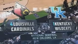 #1 Kentucky vs #17 Louisville Basketball Highlights (3/31/2012 - Final Four)