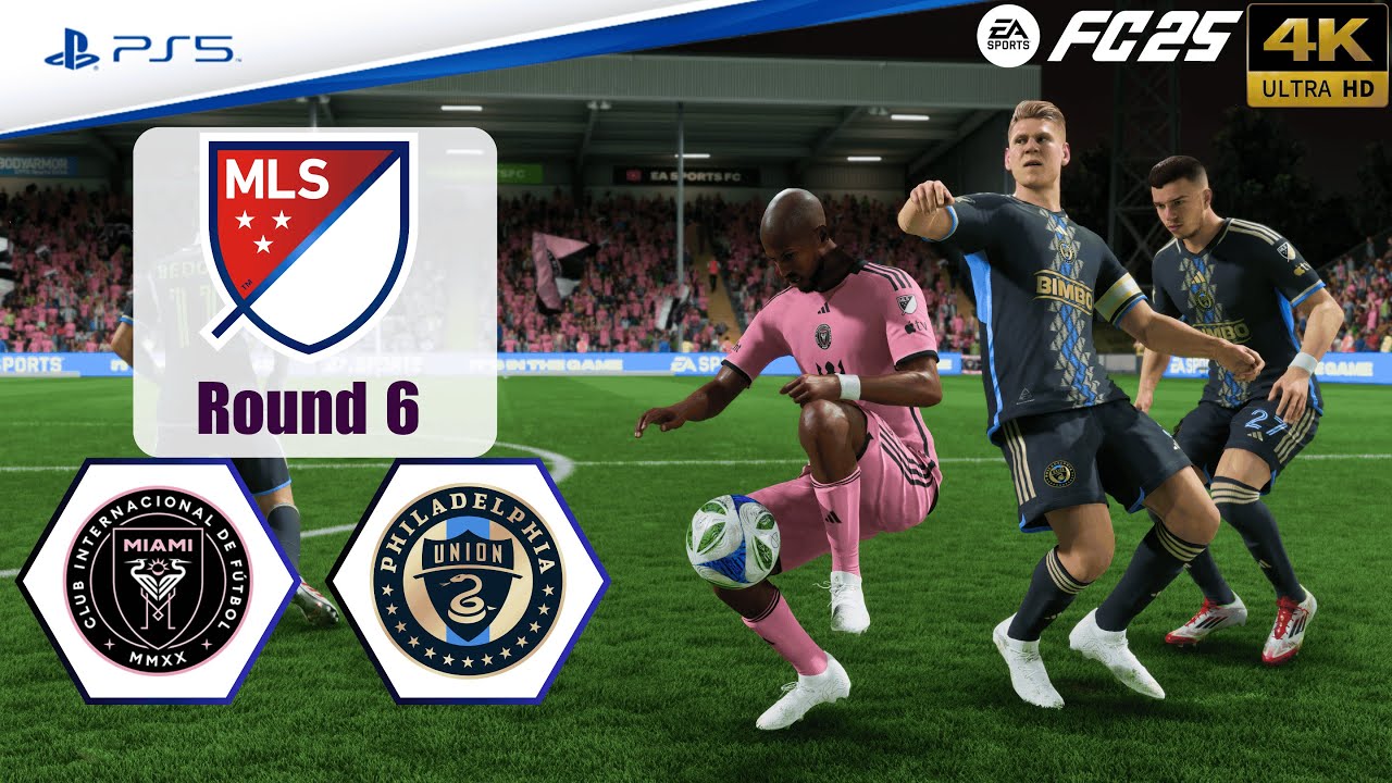 FC 25 - Inter Miami vs. Philadelphia Union | Major League Soccer  | Full Match | PS5™[4K]