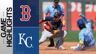 Red Sox vs. Royals Game Highlights (9\/3\/23) | MLB Highlights