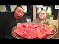 【50人前】🍖相撲力士たちが大量の焼肉を食らう!【相撲ドキュメンタリー】 #sumofood #sumo