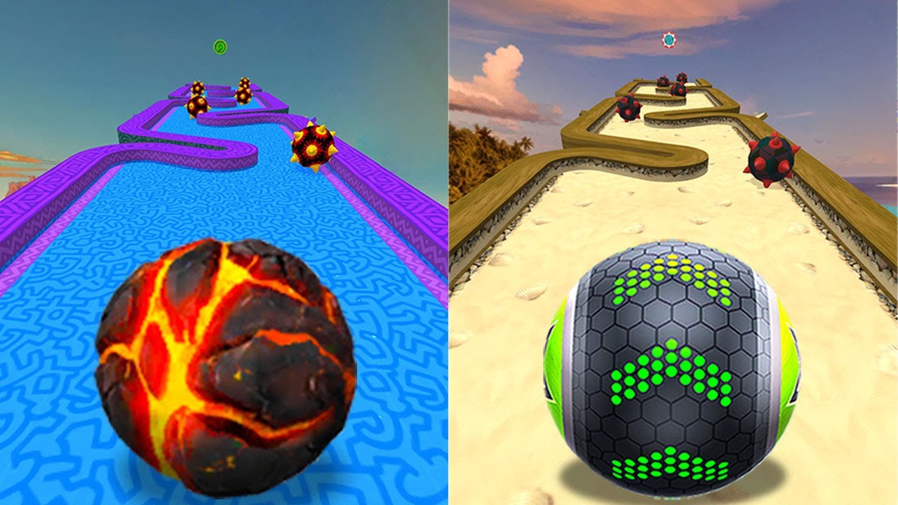 🛑 Going Balls VS Rollance Adventure Ball,Rolling Balance,Action Balls,Temple Rolling Ball,GyroBall