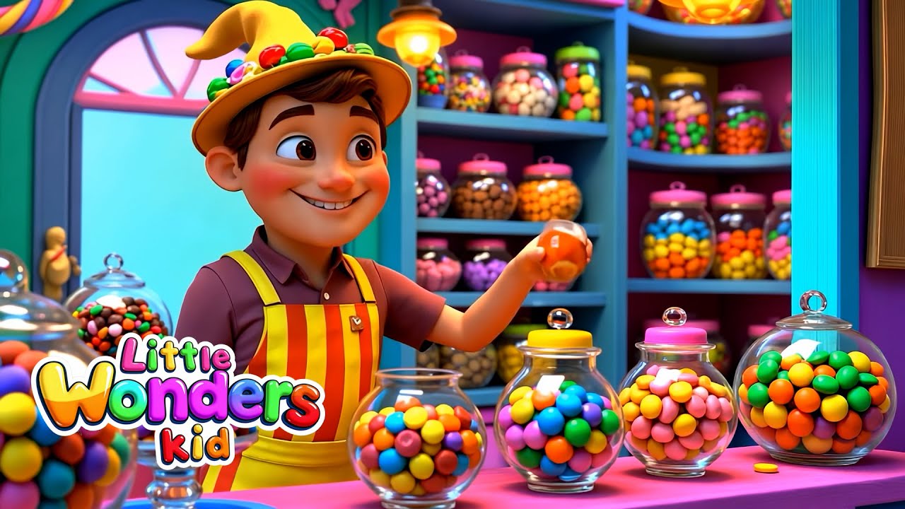 The Muffin Man Song - Nursery Rhymes & Kids Songs - Little Wonders kids