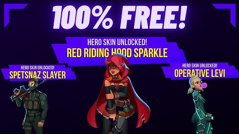 8 Free Ways to Unlock Hero Skins! 😎 (Bullet Echo)