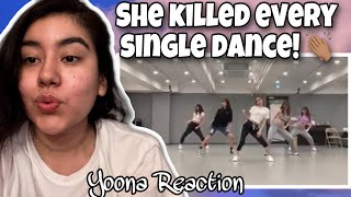 REACTING TO 'YOONA 윤아 DANCE COVER SNSD, IU, RED VELVET, BLACKPINK, TWICE, CHUNGHA' | SNSD REACTION