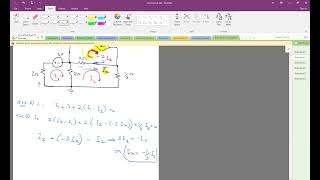 Exercise 6.5, Q2 (Mesh-Current Analysis)