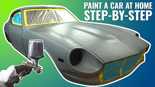 STEPBYSTEP GUIDE: How to Paint a Car at Home