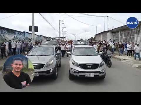 Quevedo: Habitantes de la parroquia San Carlos le dan el último adiós a Ariel