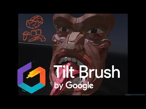 Видео: Tilt Brush - рисуем в виртуальной реальности | HTC Vive VR