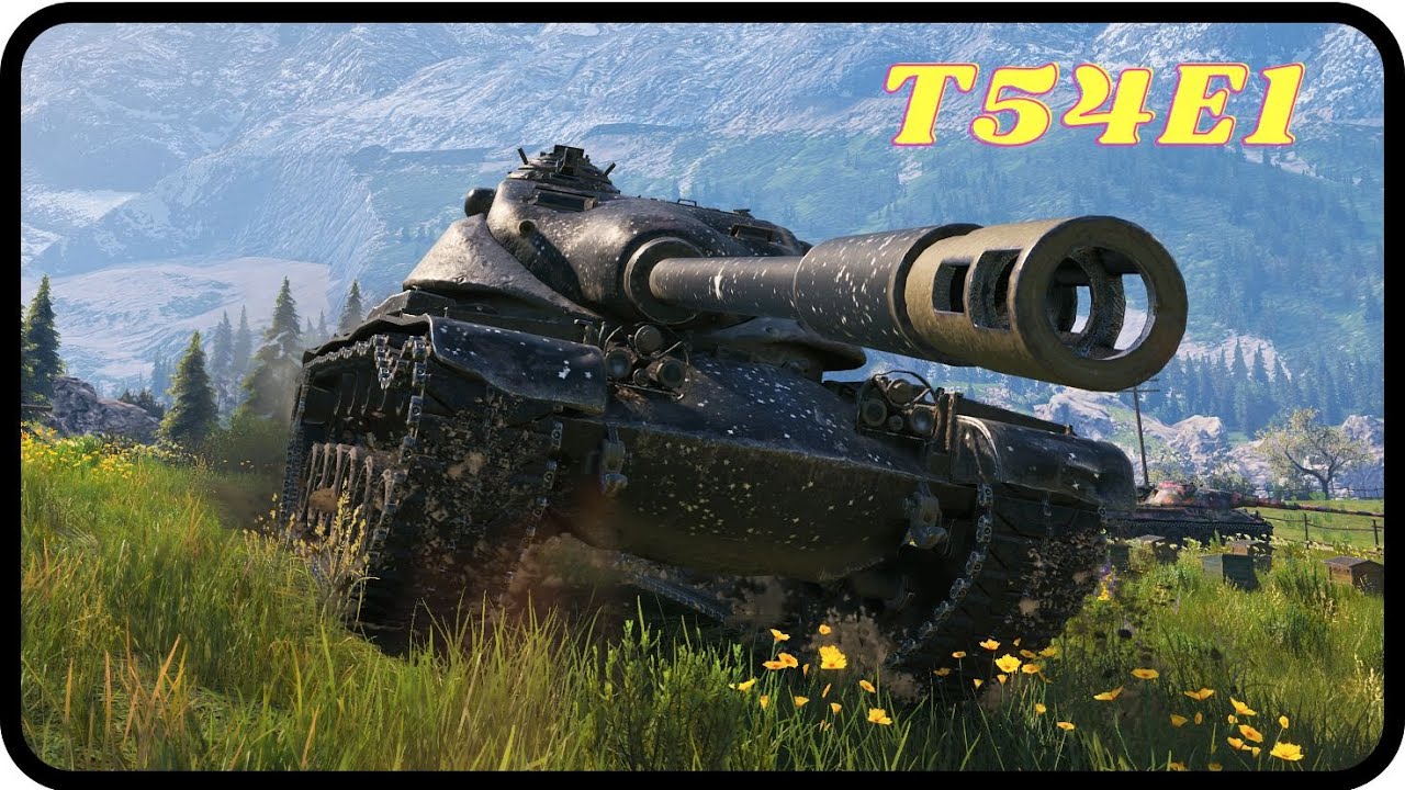 ЭТОТ Т54Е1 ВЫИГРАЛ ВСЁ САМ! 9500 УРОНА, 8 ФРАГОВ!