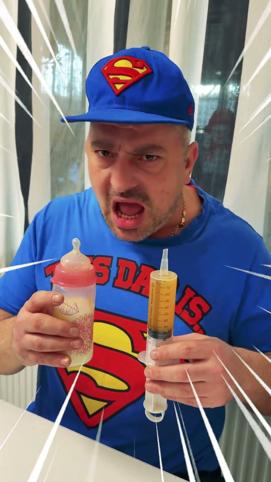comedy: ?baby afraid injection?❤️?