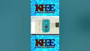 7segment display Simulation Proteus and Arduino Programming #electronicengineer #diy