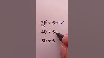 One Trick That Turns Division Into Easy Math! #mathtrick #maths #mathematics #mathematica #math