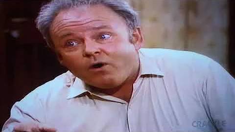 all in the family archie bunker sticks and stones. Meathead