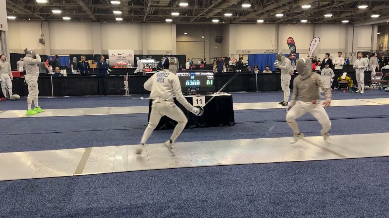 Pool 11 SMS - RAMIREZ Santiago 🇲🇽 vs NG Jonathan 🇺🇸 - Absolute Fencing Sabre World Cup 2026