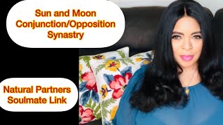 Sun Conjunct Moon Synastry. Aspect Found in Synastry of Most Married Couples. Soulmate Link!